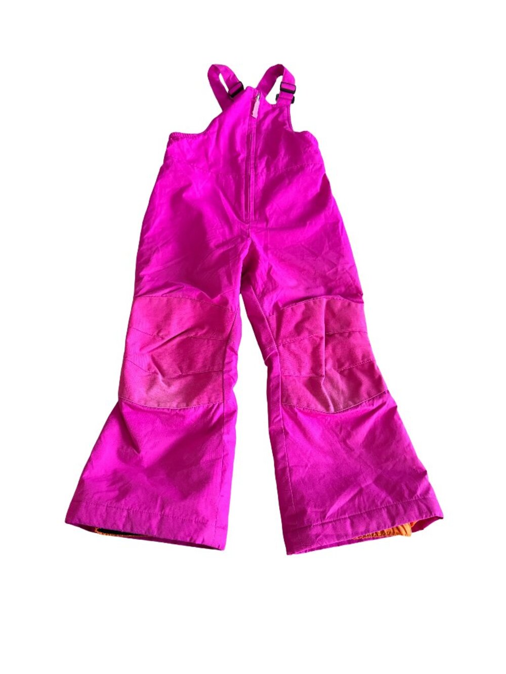 Lands' End Girls Size 5 Pink Ski Bib